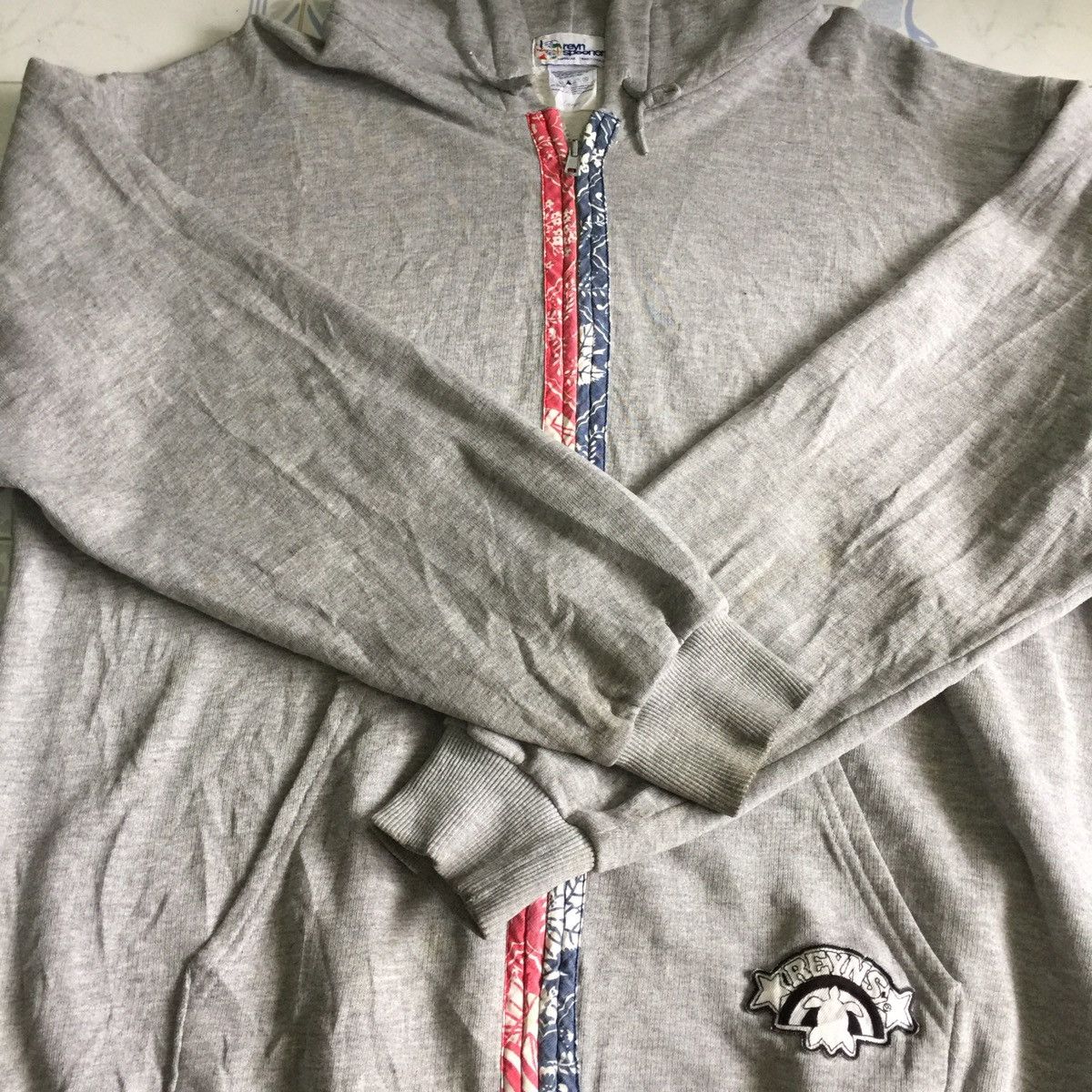 Reyn Spooner Vintage Sweat Outfitters Hawaiian Sweatshirt With Hoodie Size US L / EU 52-54 / 3 - 8 Thumbnail