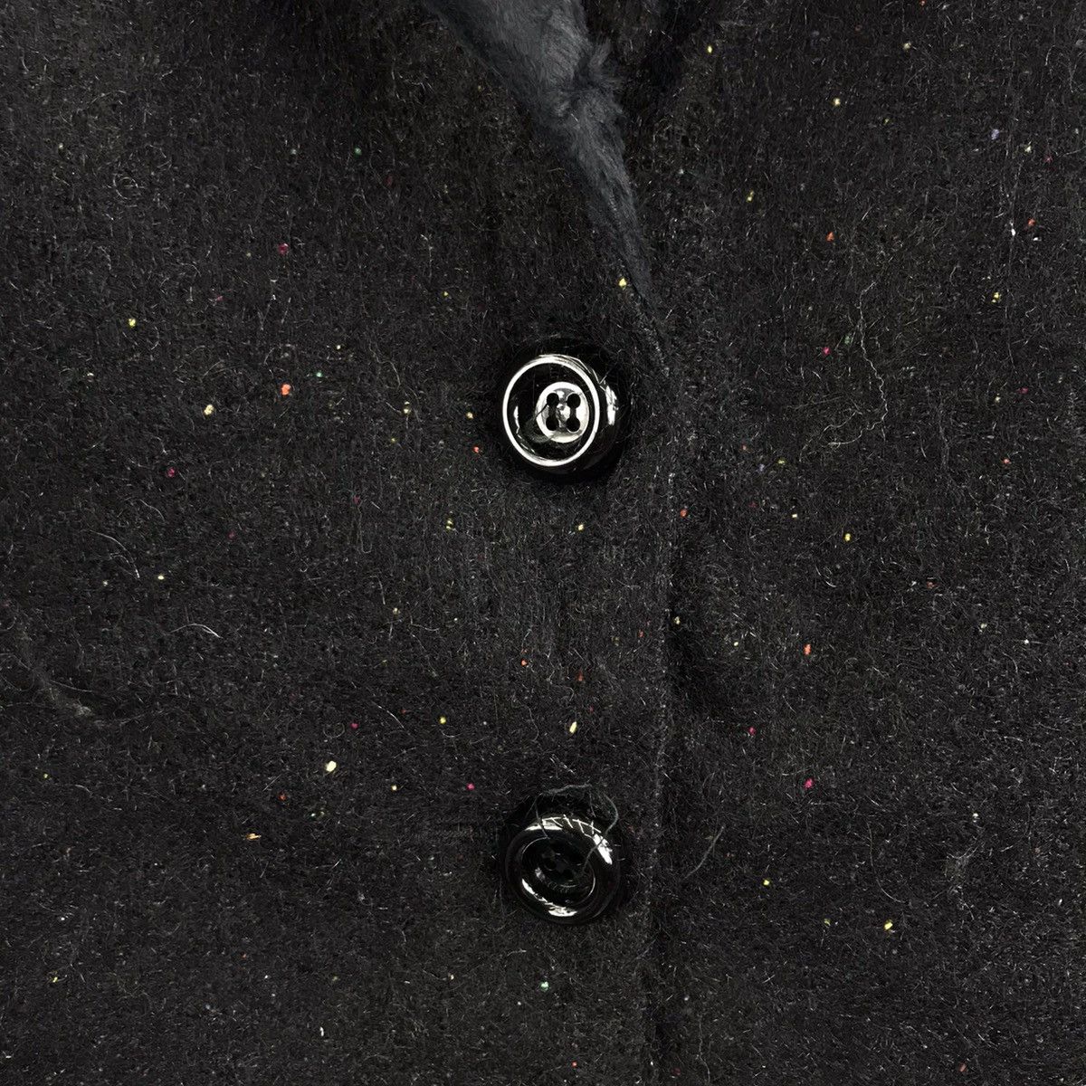 Vintage PIE ITALY Designer Brand Bling Bling Wool Coat Jacket Size US M / EU 48-50 / 2 - 3 Thumbnail