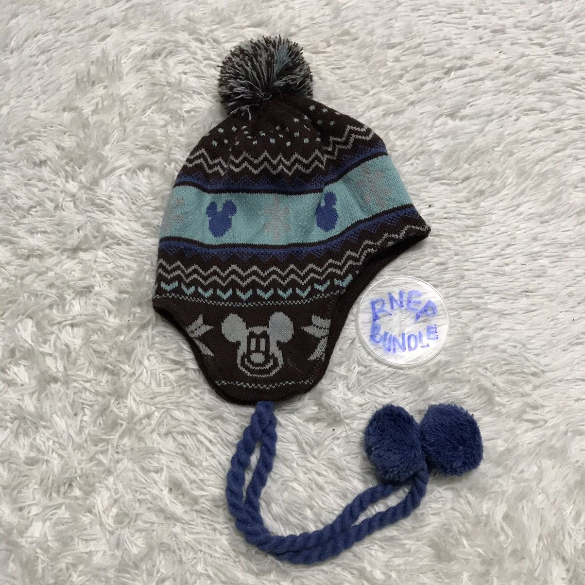 Disney × Mickey Mouse Mickey beanie hat snow cap Size ONE SIZE - 6 Thumbnail