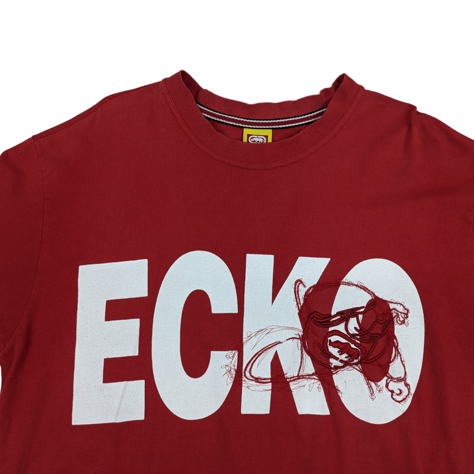 Ecko Unltd. Vintage ECKO Big Spell Out T-Shirt Size US XL / EU 56 / 4 - 4 Thumbnail