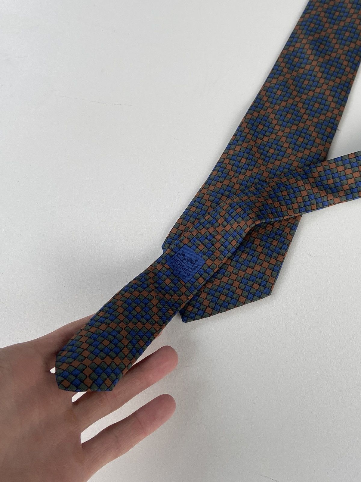 Hermes Hermes tie red 100% silk Size ONE SIZE - 13 Thumbnail