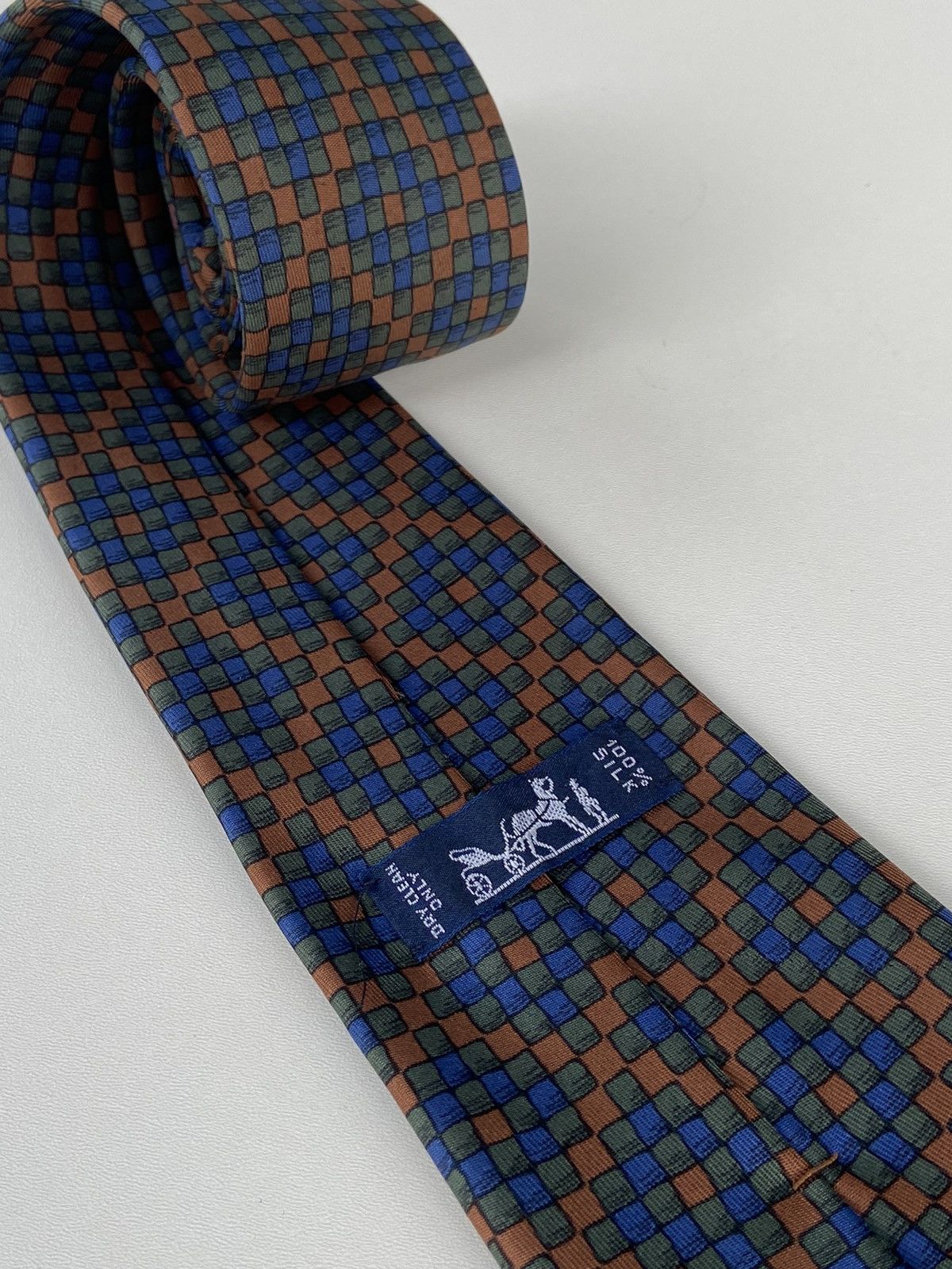 Hermes Hermes tie red 100% silk Size ONE SIZE - 6 Thumbnail