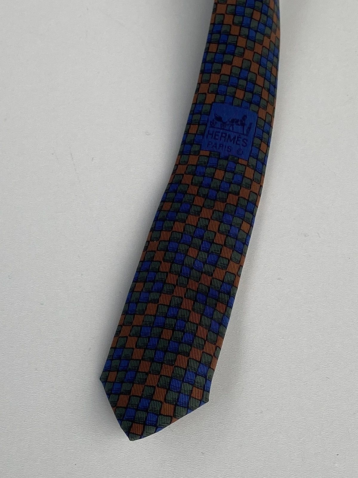 Hermes Hermes tie red 100% silk Size ONE SIZE - 10 Thumbnail