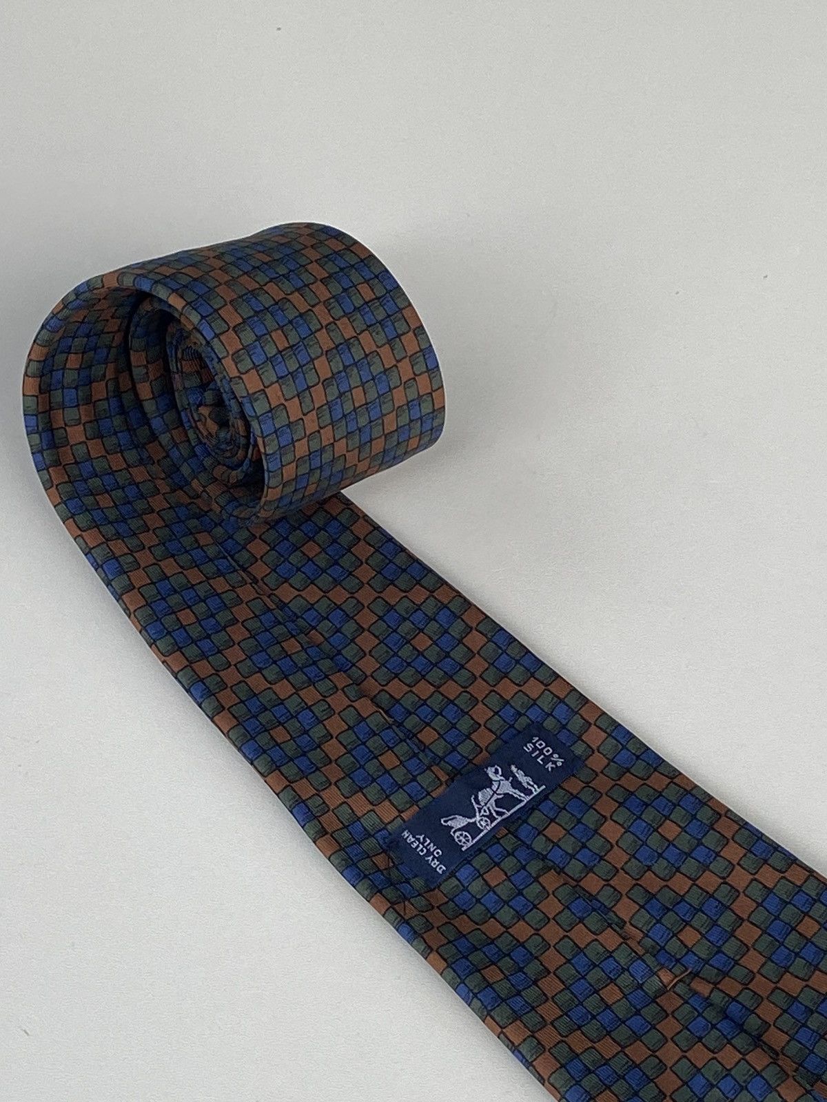 Hermes Hermes tie red 100% silk Size ONE SIZE - 5 Thumbnail