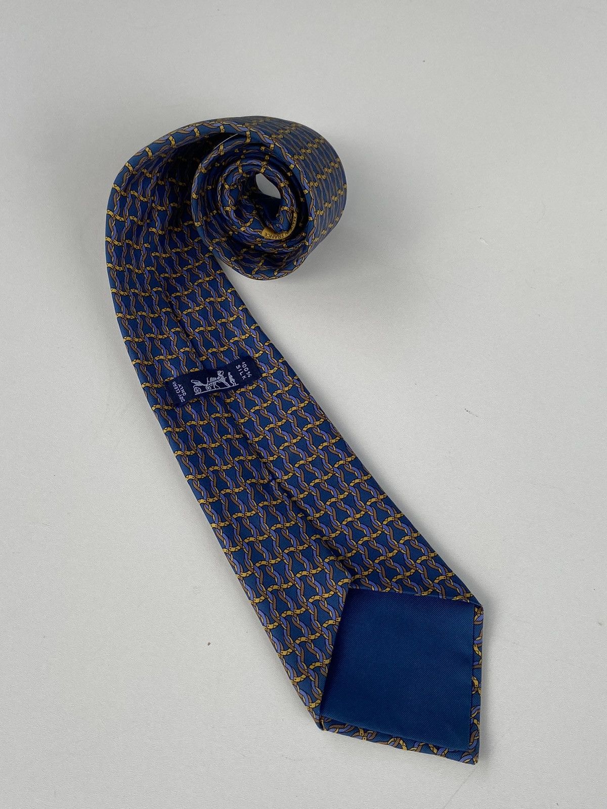 Hermes Hermes tie red 100% silk Size ONE SIZE - 6 Thumbnail