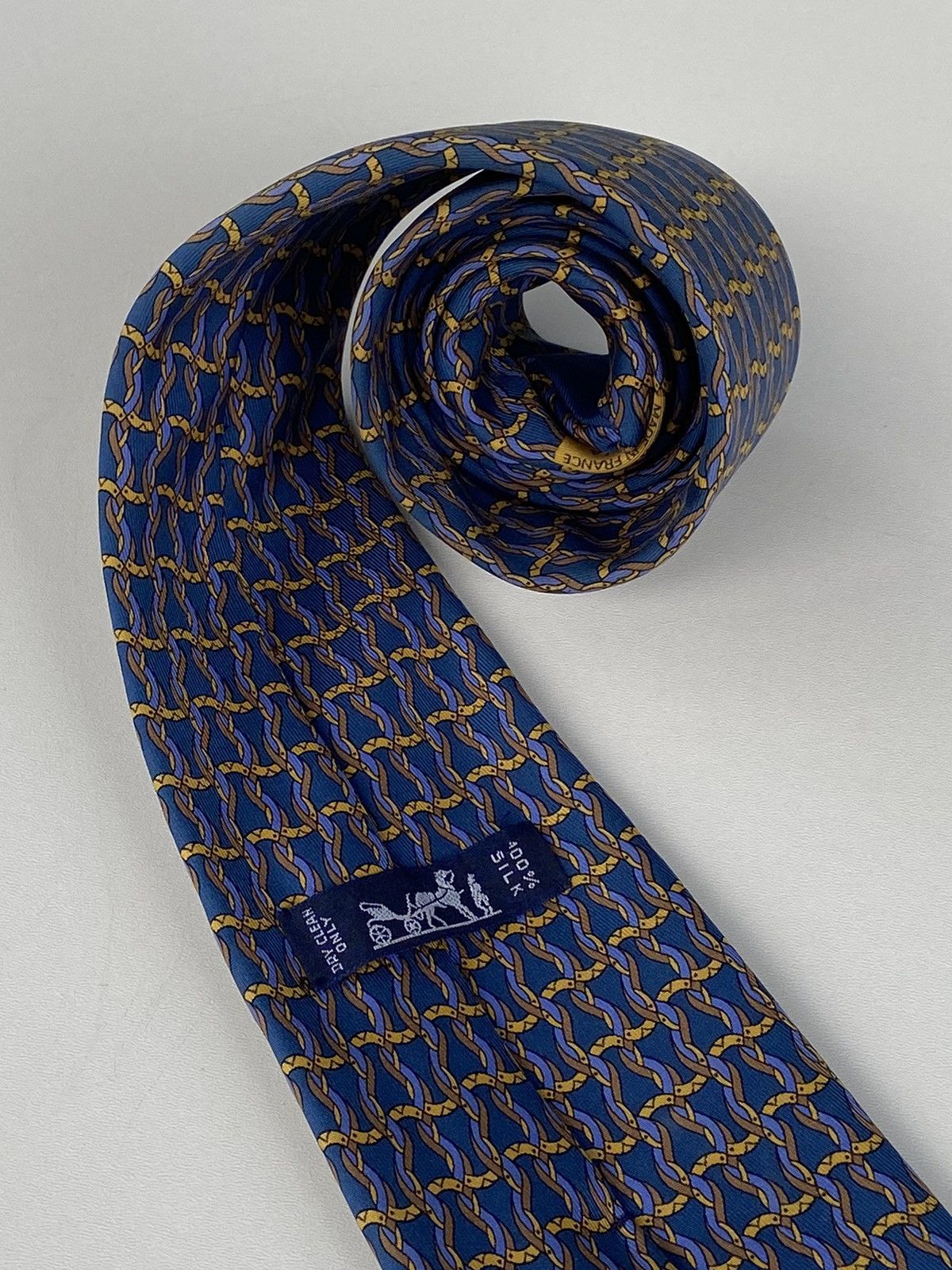 Hermes Hermes tie red 100% silk Size ONE SIZE - 7 Thumbnail