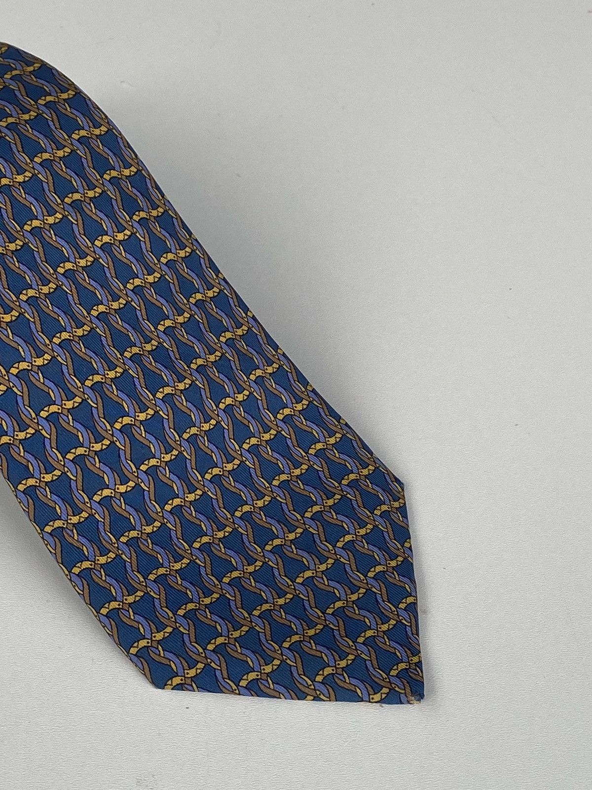 Hermes Hermes tie red 100% silk Size ONE SIZE - 3 Thumbnail