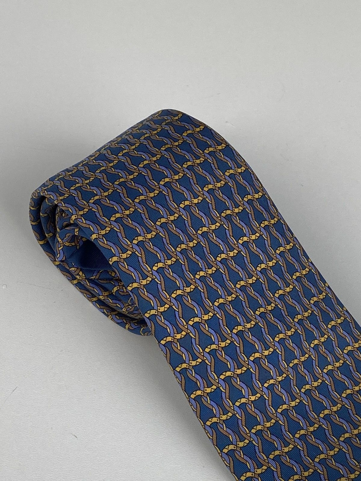 Hermes Hermes tie red 100% silk Size ONE SIZE - 2 Thumbnail