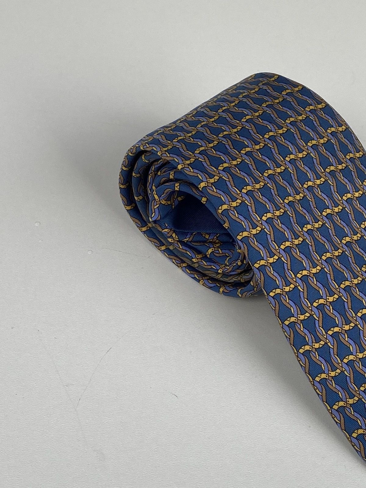 Hermes Hermes tie red 100% silk Size ONE SIZE - 4 Thumbnail