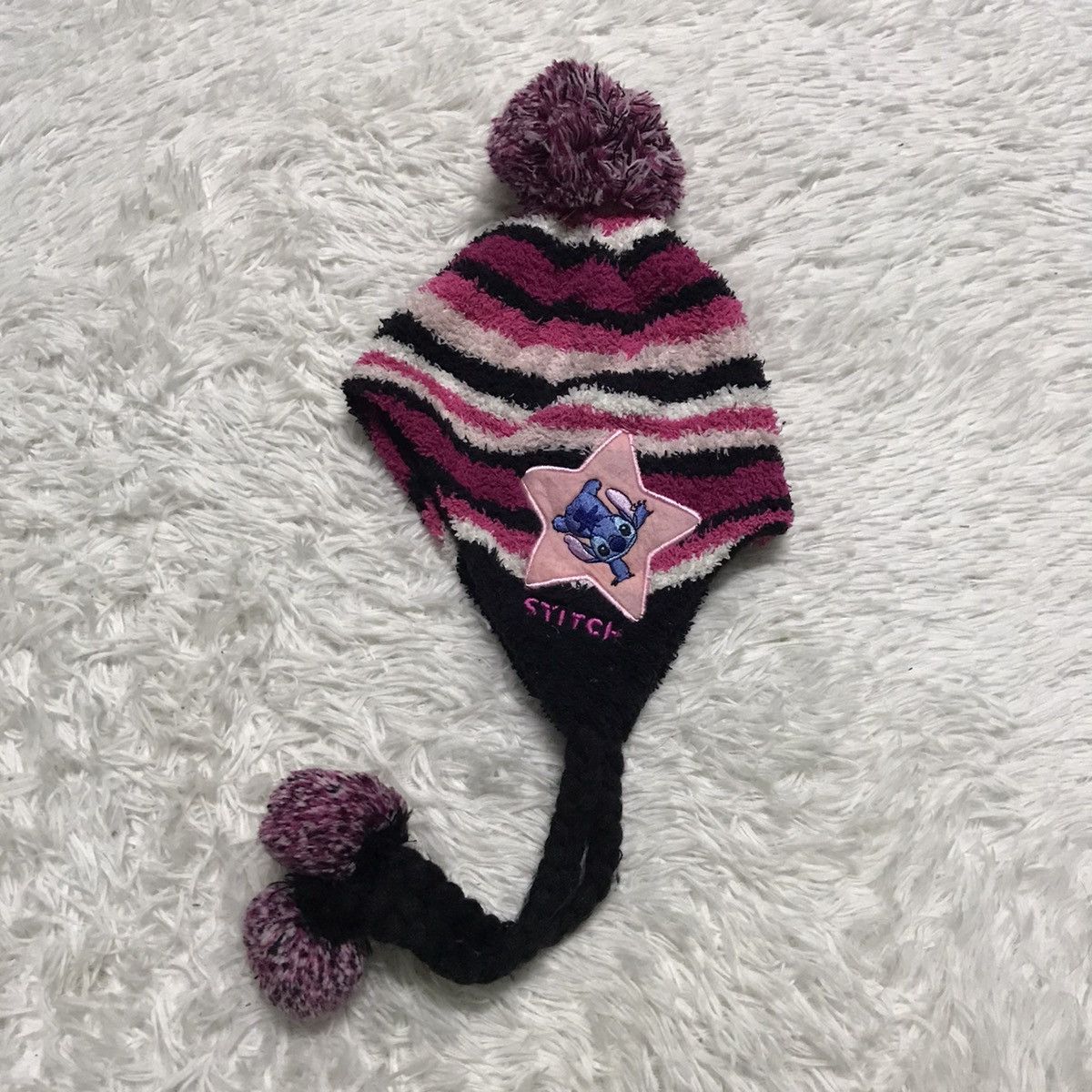 Cartoon Network Disney Stitch Snow Cap Hat Beanie Size ONE SIZE - 6 Thumbnail