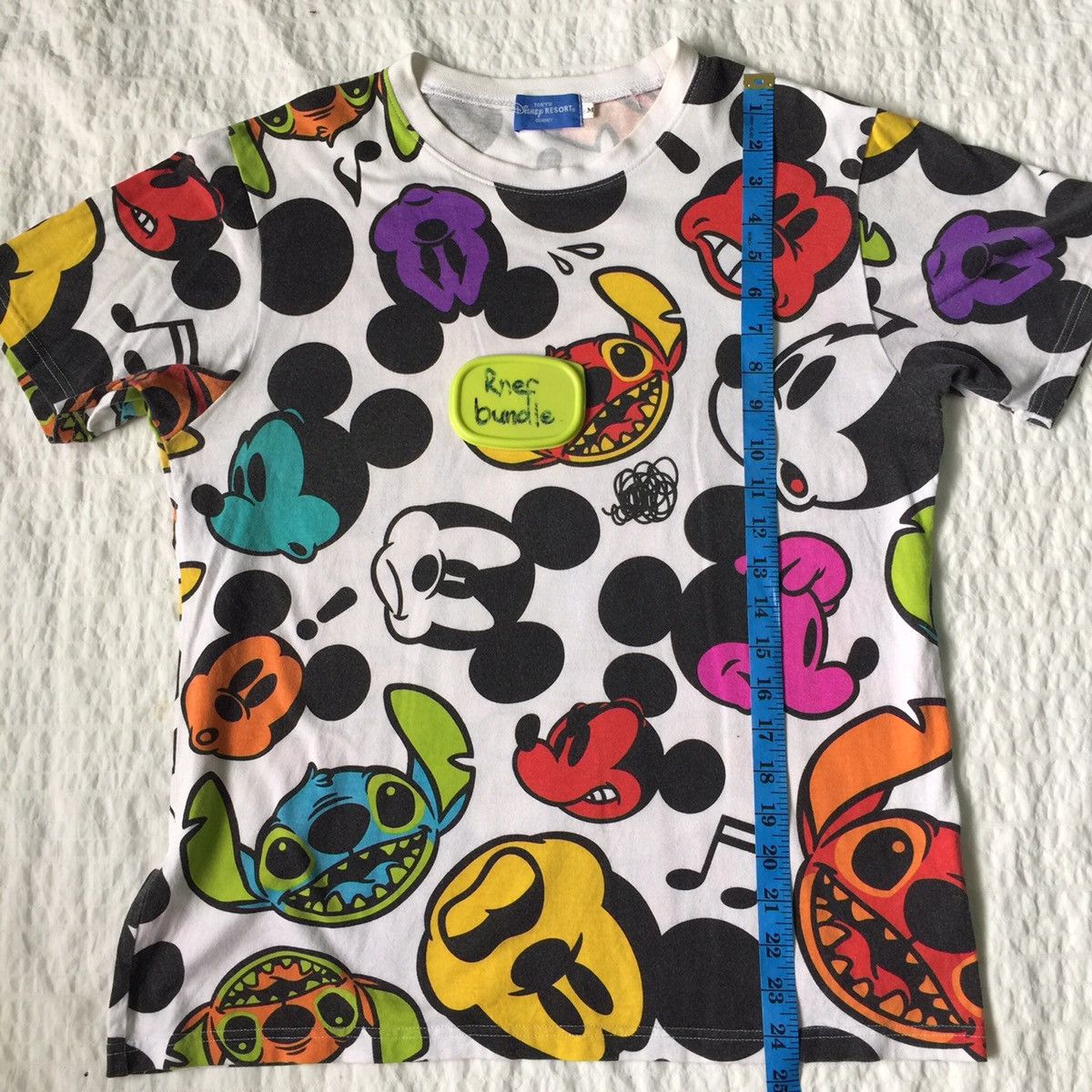 Disney × Mickey Mouse Mickey Mouse Full print Overprint TShirt Size US M / EU 48-50 / 2 - 11 Thumbnail