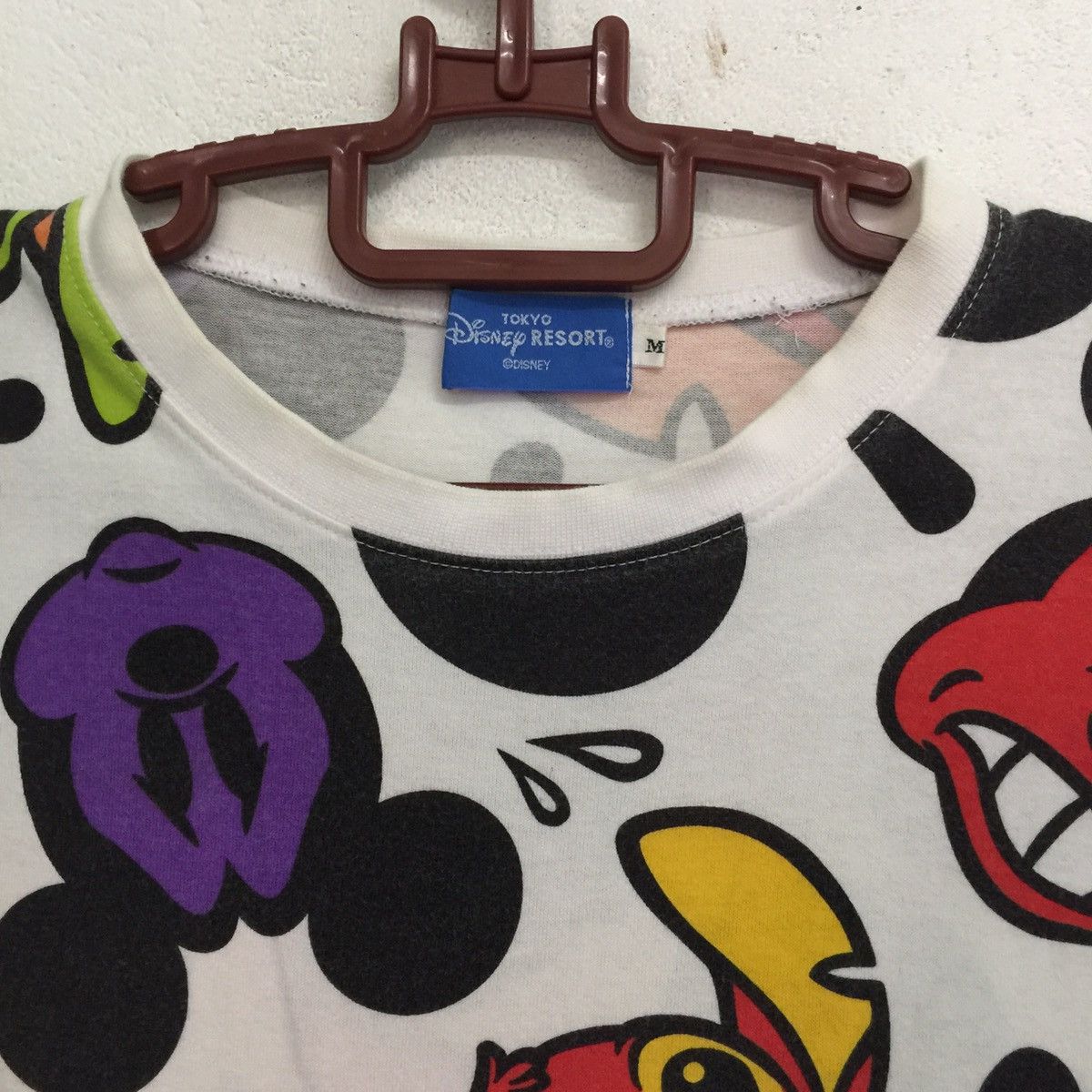 Disney × Mickey Mouse Mickey Mouse Full print Overprint TShirt Size US M / EU 48-50 / 2 - 4 Thumbnail