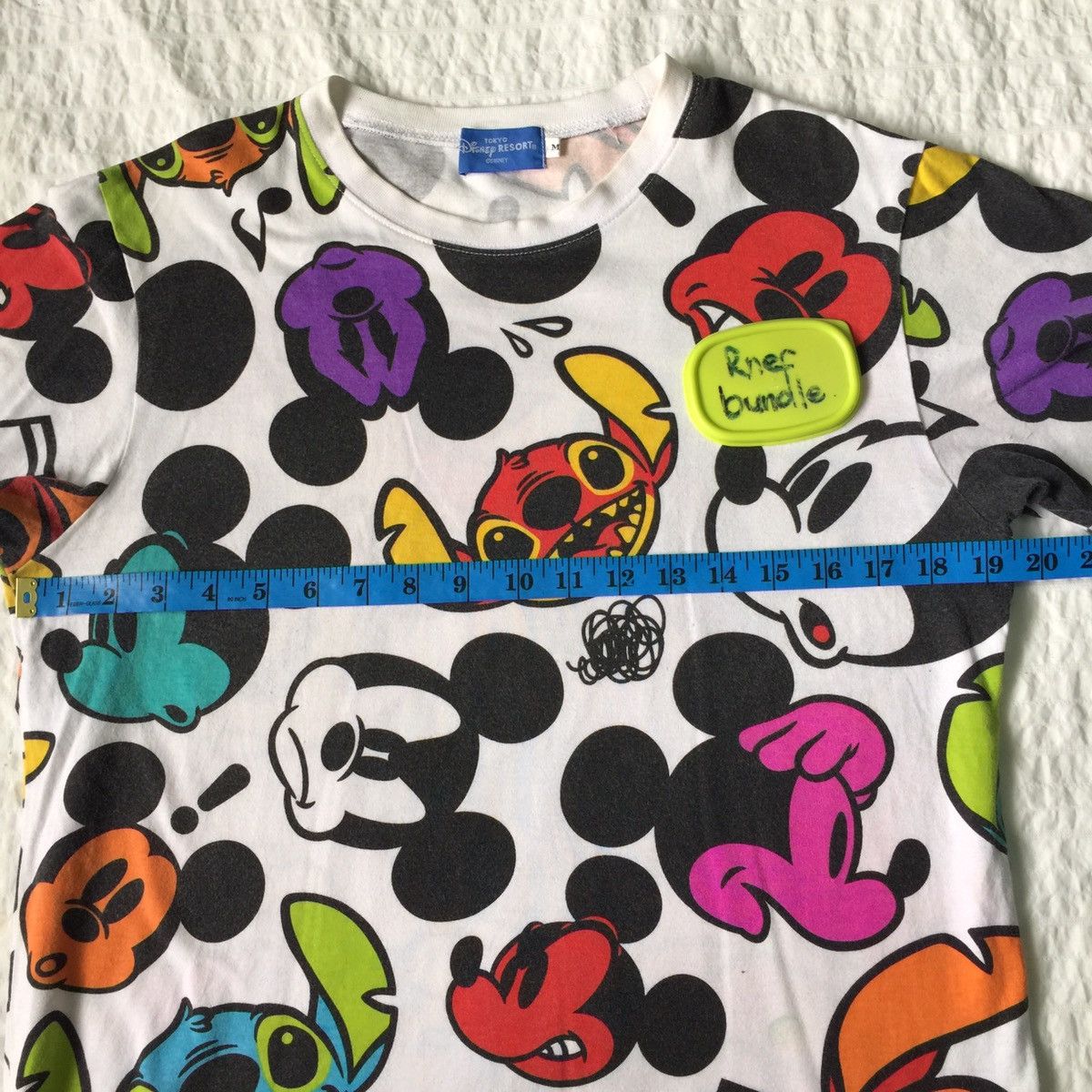 Disney × Mickey Mouse Mickey Mouse Full print Overprint TShirt Size US M / EU 48-50 / 2 - 10 Thumbnail