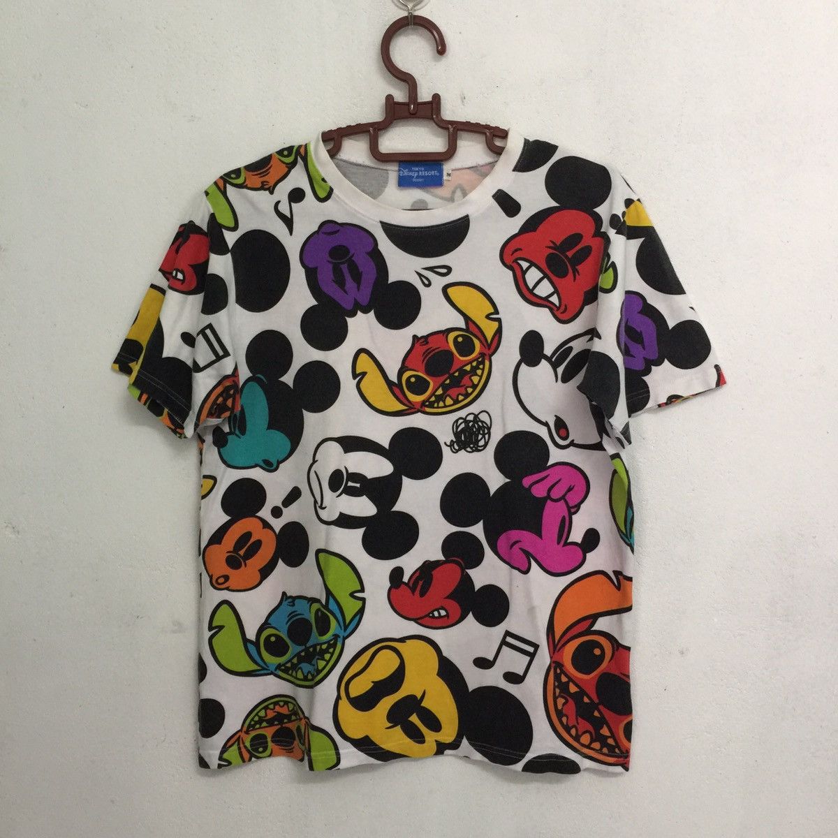 Disney × Mickey Mouse Mickey Mouse Full print Overprint TShirt Size US M / EU 48-50 / 2 - 1 Thumbnail