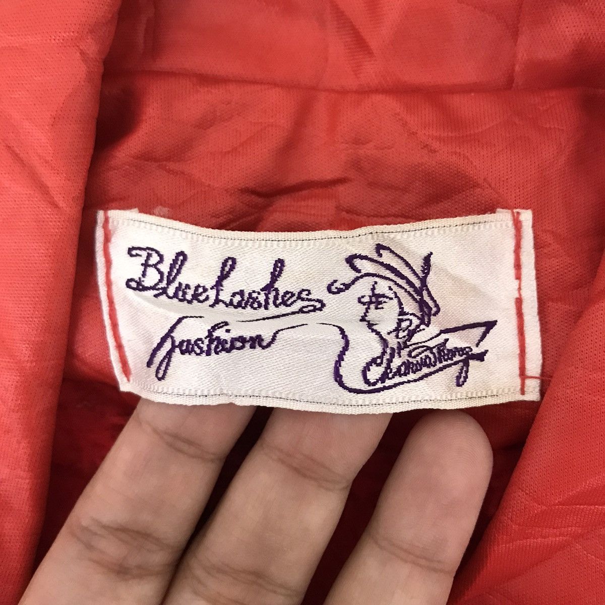 Vintage Nwt BLUE LASHES FASHION Embroidered GhanuaThung BomberJacket Size US L / EU 52-54 / 3 - 5 Thumbnail