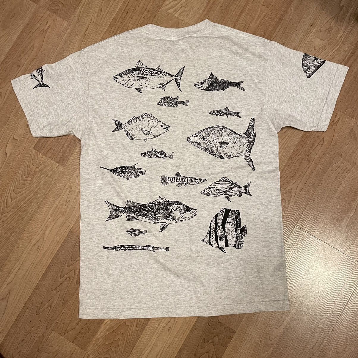 Vintage Only NY fish tee Size US M / EU 48-50 / 2 - 2 Thumbnail