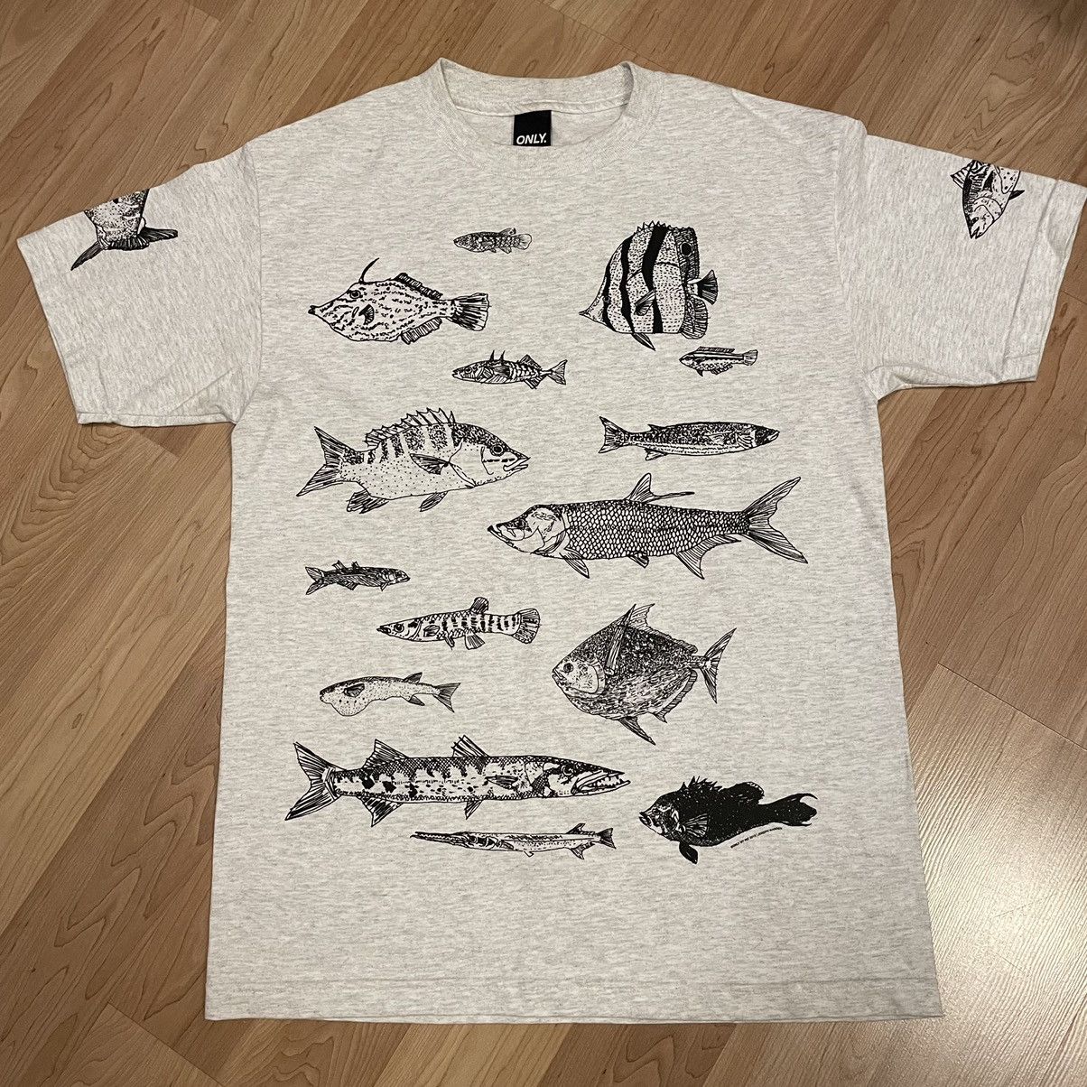 Vintage Only NY fish tee Size US M / EU 48-50 / 2 - 1 Thumbnail