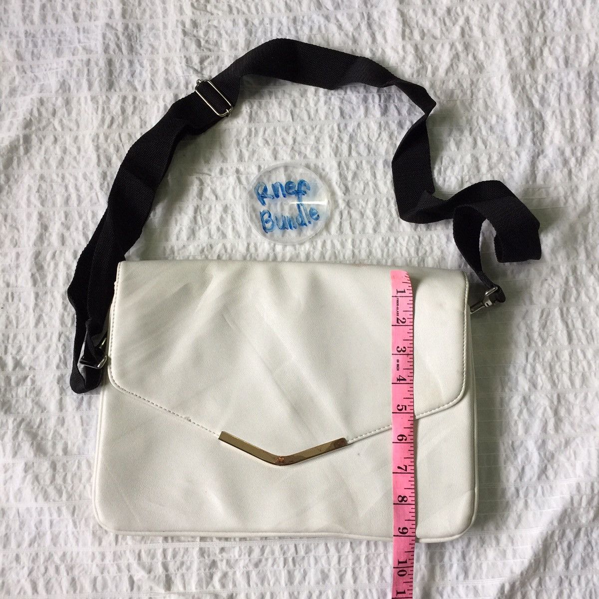 Japanese Brand Sling Bag White Limited Edition Size ONE SIZE - 4 Thumbnail