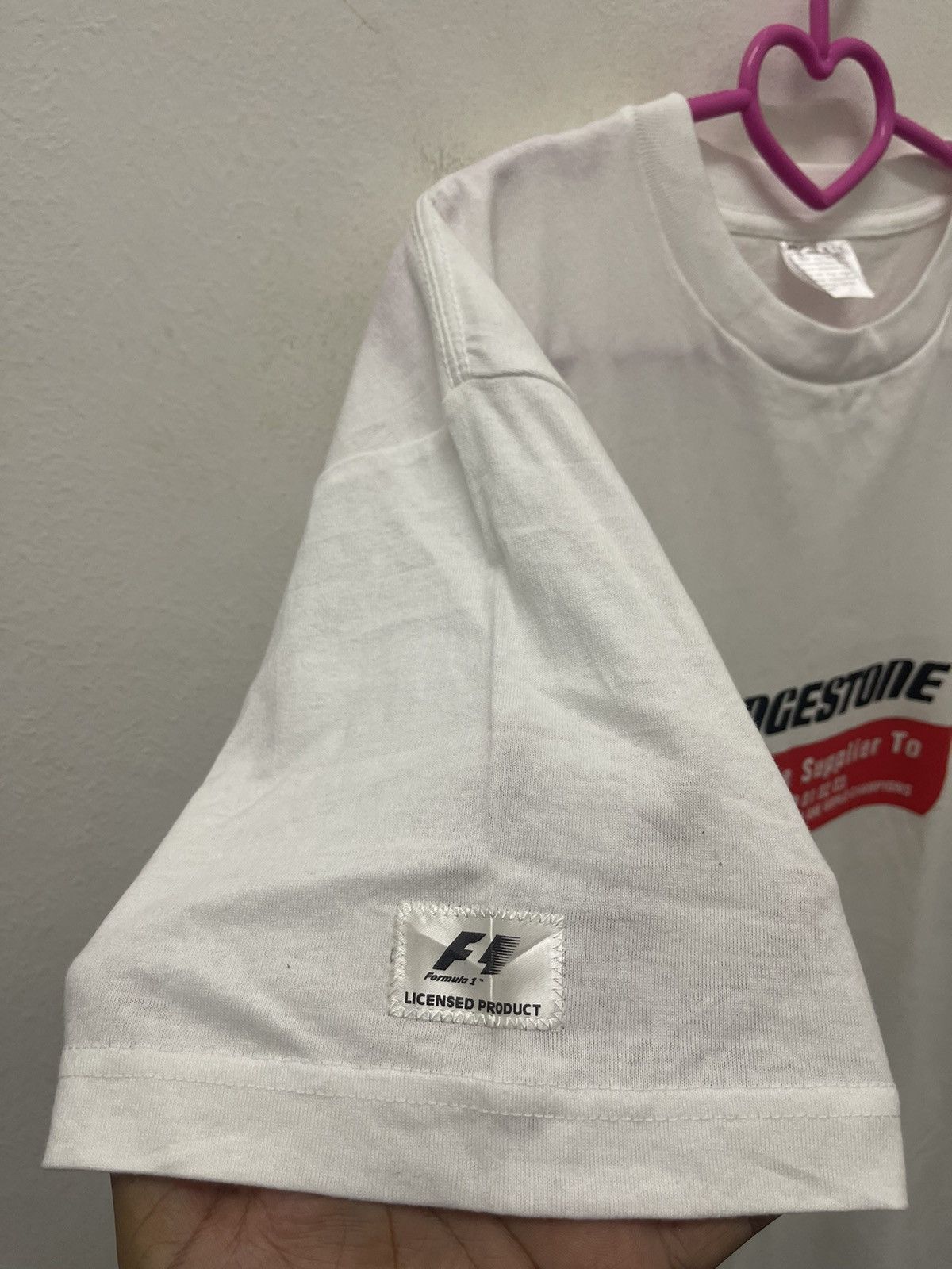 Formula 1 Rare Vintage BRIDGESTONE Tire Supplier To FIA Formula One Size US L / EU 52-54 / 3 - 3 Thumbnail