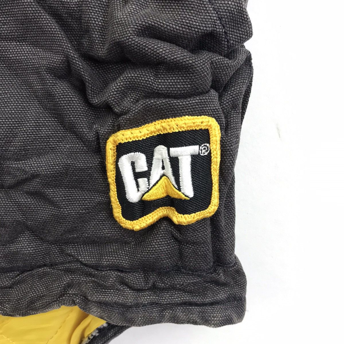 Vintage Vintage CATERPILLAR CAT Chore Canvas Jeans Vest Jacket Size US M / EU 48-50 / 2 - 4 Thumbnail