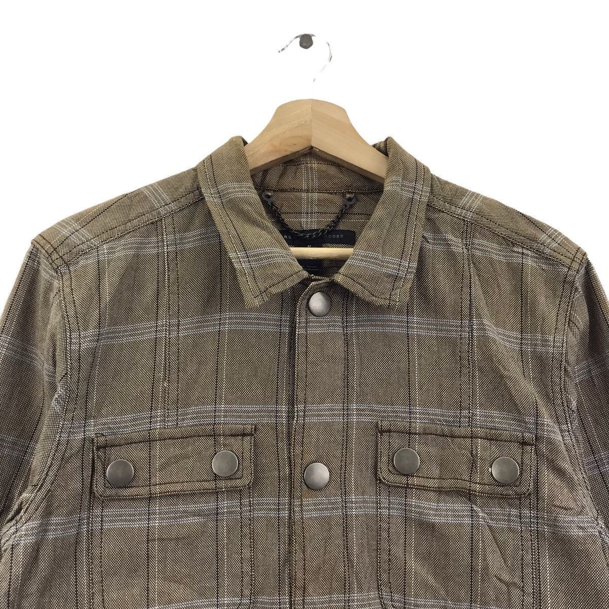 Marc by Marc Jacobs MARC By MARC JACOBS Tartan Check Jeans Denim Jacket Size US M / EU 48-50 / 2 - 2 Thumbnail