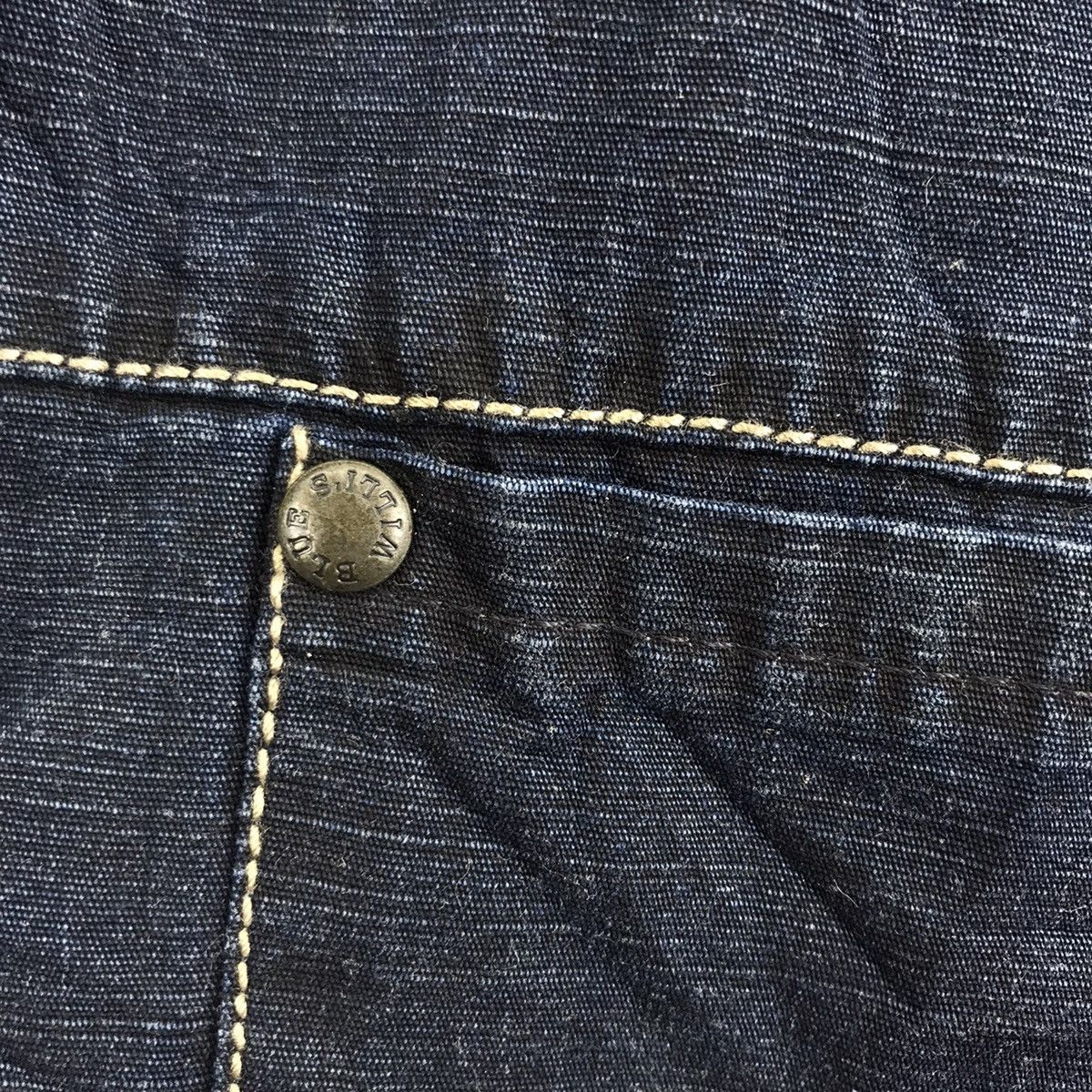 Vintage BLUE WILLI’S Indigo Chore Pockets Natural Garments Jacket Size US M / EU 48-50 / 2 - 3 Thumbnail