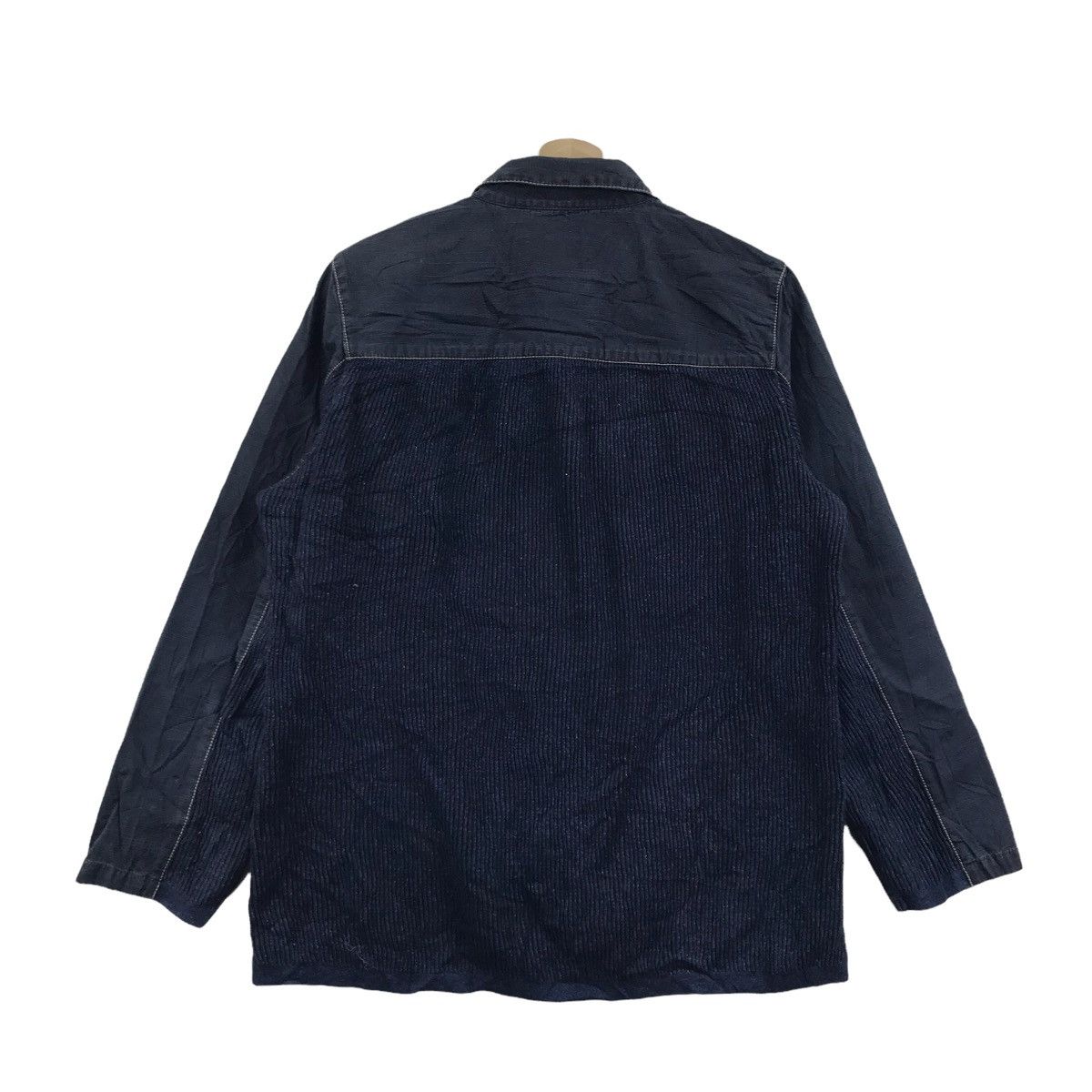 Vintage BLUE WILLI’S Indigo Chore Pockets Natural Garments Jacket Size US M / EU 48-50 / 2 - 9 Thumbnail