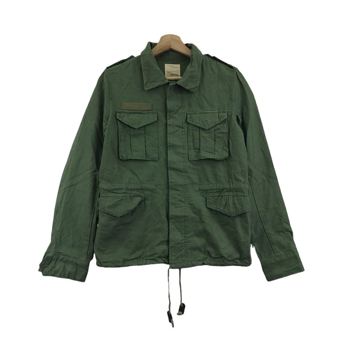 Vintage MOUSSY Japan The Company Of Strangers Army Military Jacket Size US S / EU 44-46 / 1 - 3 Thumbnail