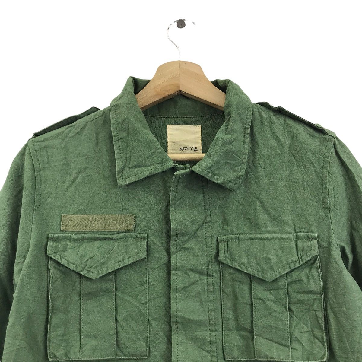 Vintage MOUSSY Japan The Company Of Strangers Army Military Jacket Size US S / EU 44-46 / 1 - 4 Thumbnail