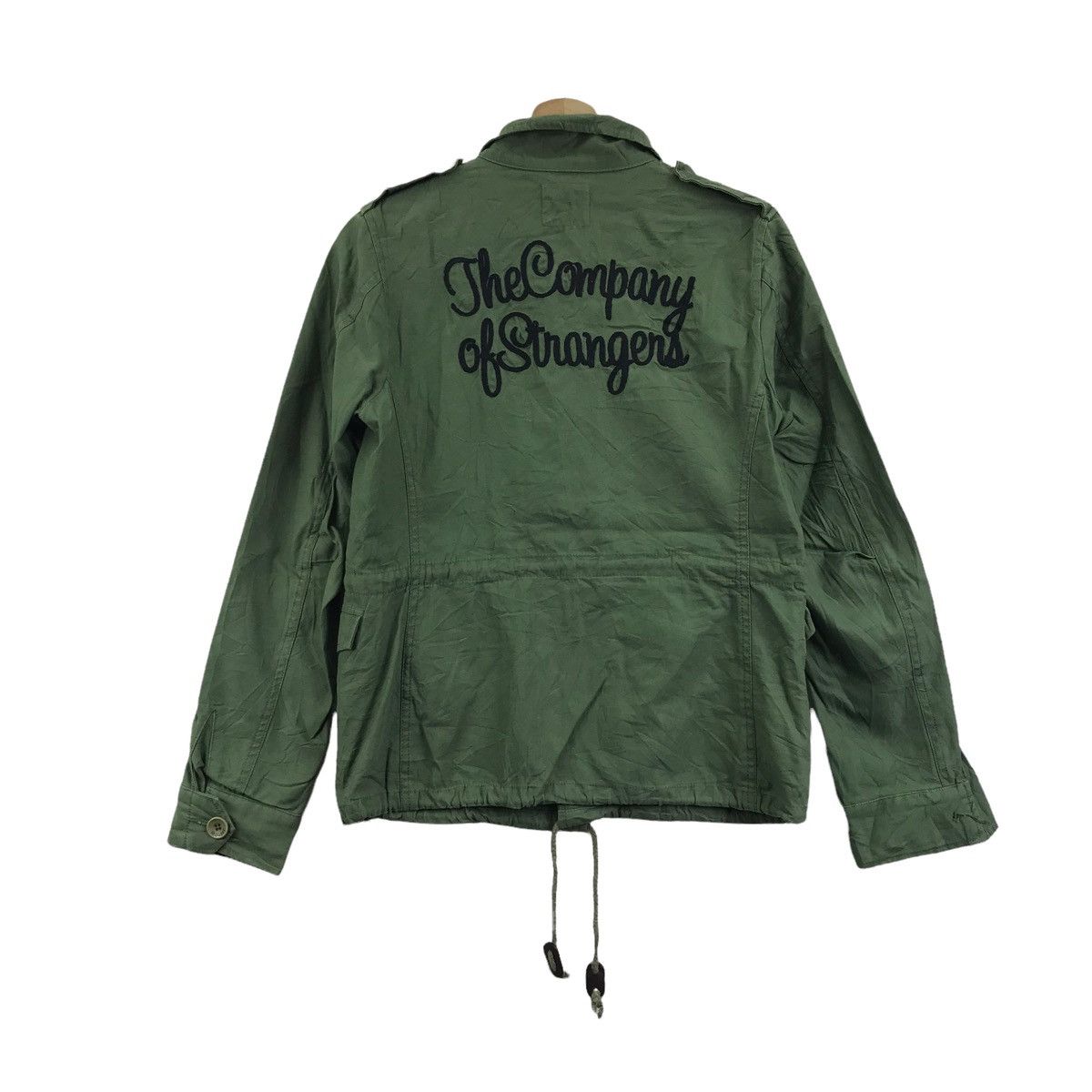 Vintage MOUSSY Japan The Company Of Strangers Army Military Jacket Size US S / EU 44-46 / 1 - 1 Thumbnail