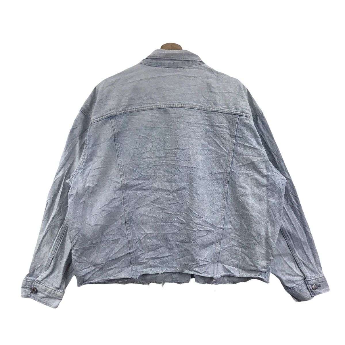 Gap Distressed GAP DENIM Japan Jeans Motorcycle Bike Jacket Size US L / EU 52-54 / 3 - 11 Thumbnail