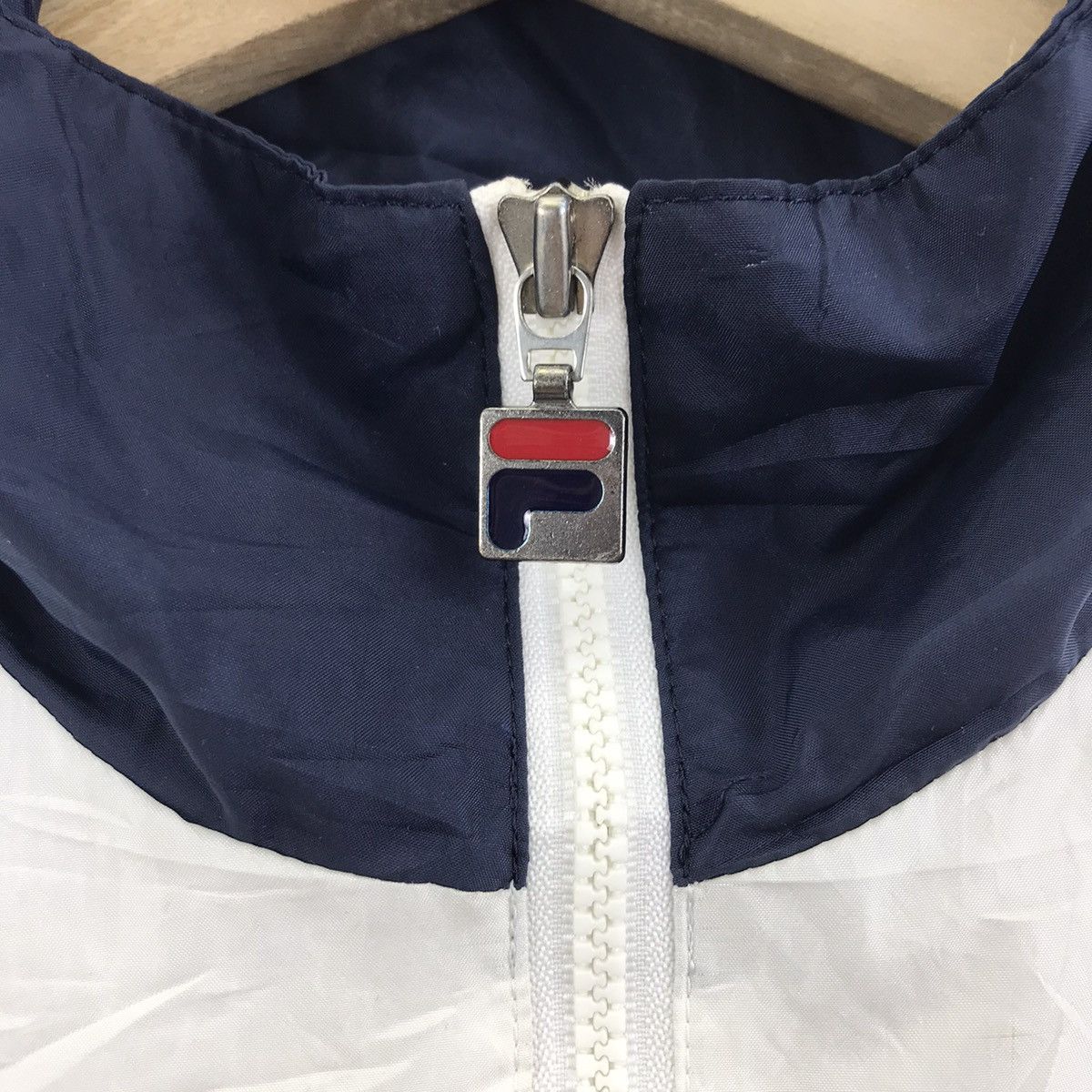 Fila FILA ITALY Moda Nella Stripes Sport White Windbreaker Jacket Size US S / EU 44-46 / 1 - 3 Thumbnail