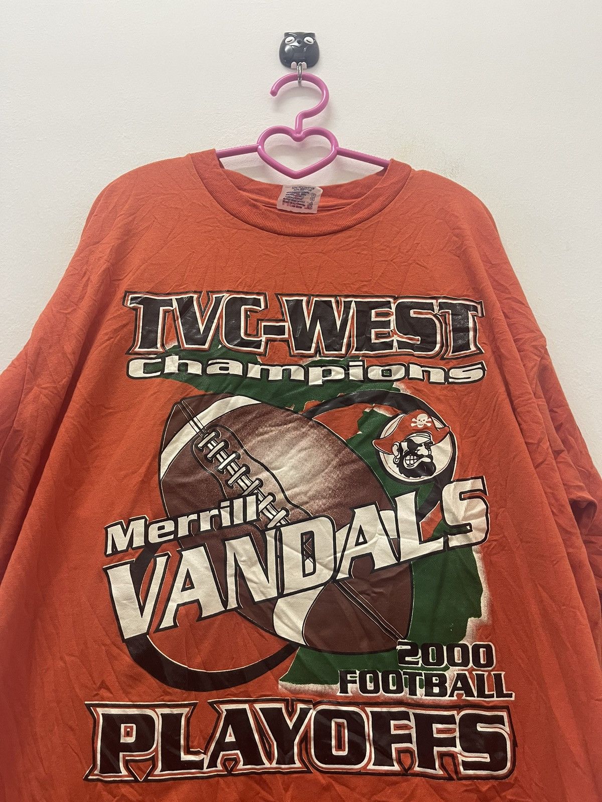 NFL Rare Vintage MERRILL VANDALS Varsity Football TVC West Champ Size US XL / EU 56 / 4 - 2 Thumbnail
