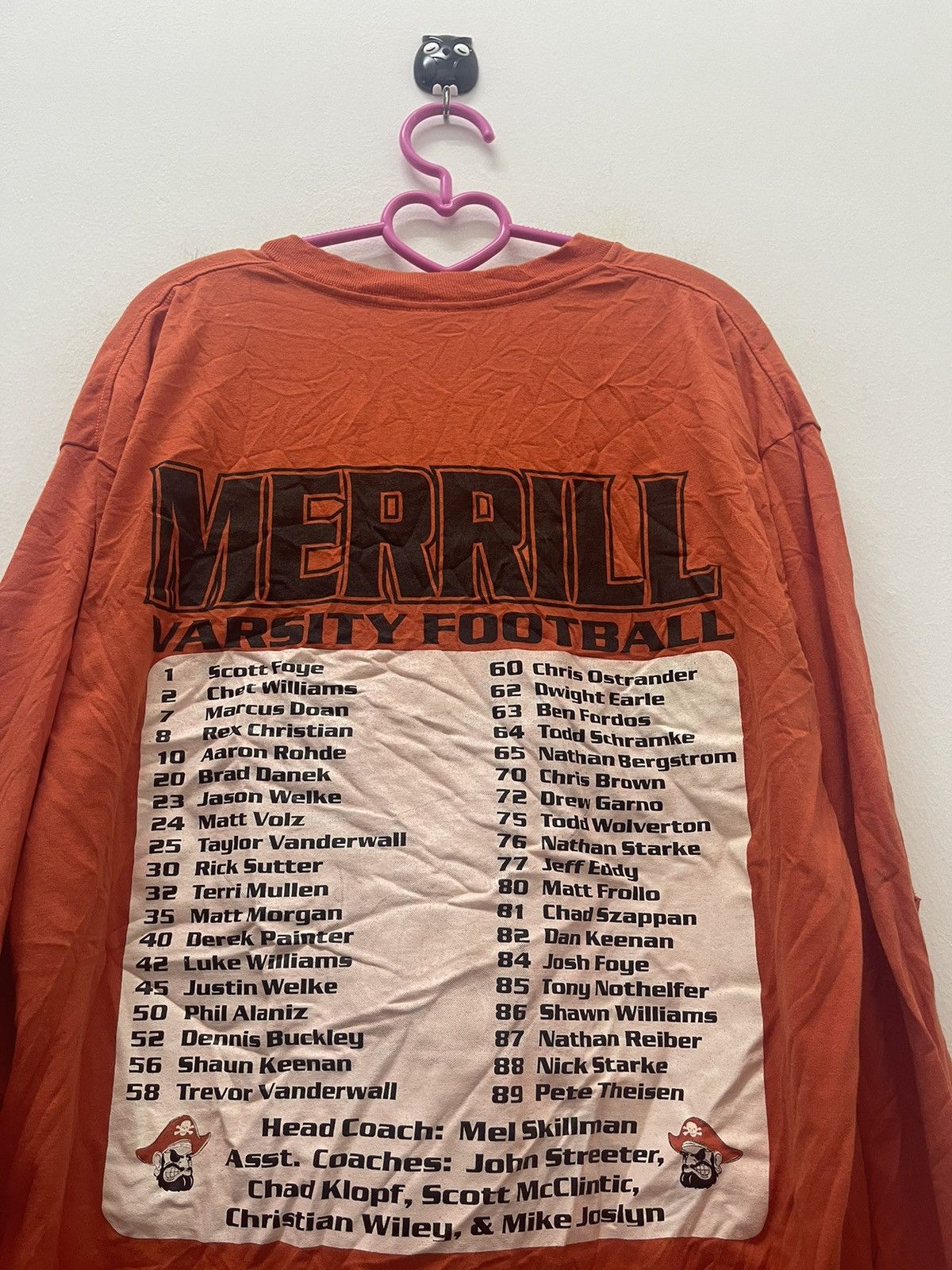 NFL Rare Vintage MERRILL VANDALS Varsity Football TVC West Champ Size US XL / EU 56 / 4 - 7 Thumbnail