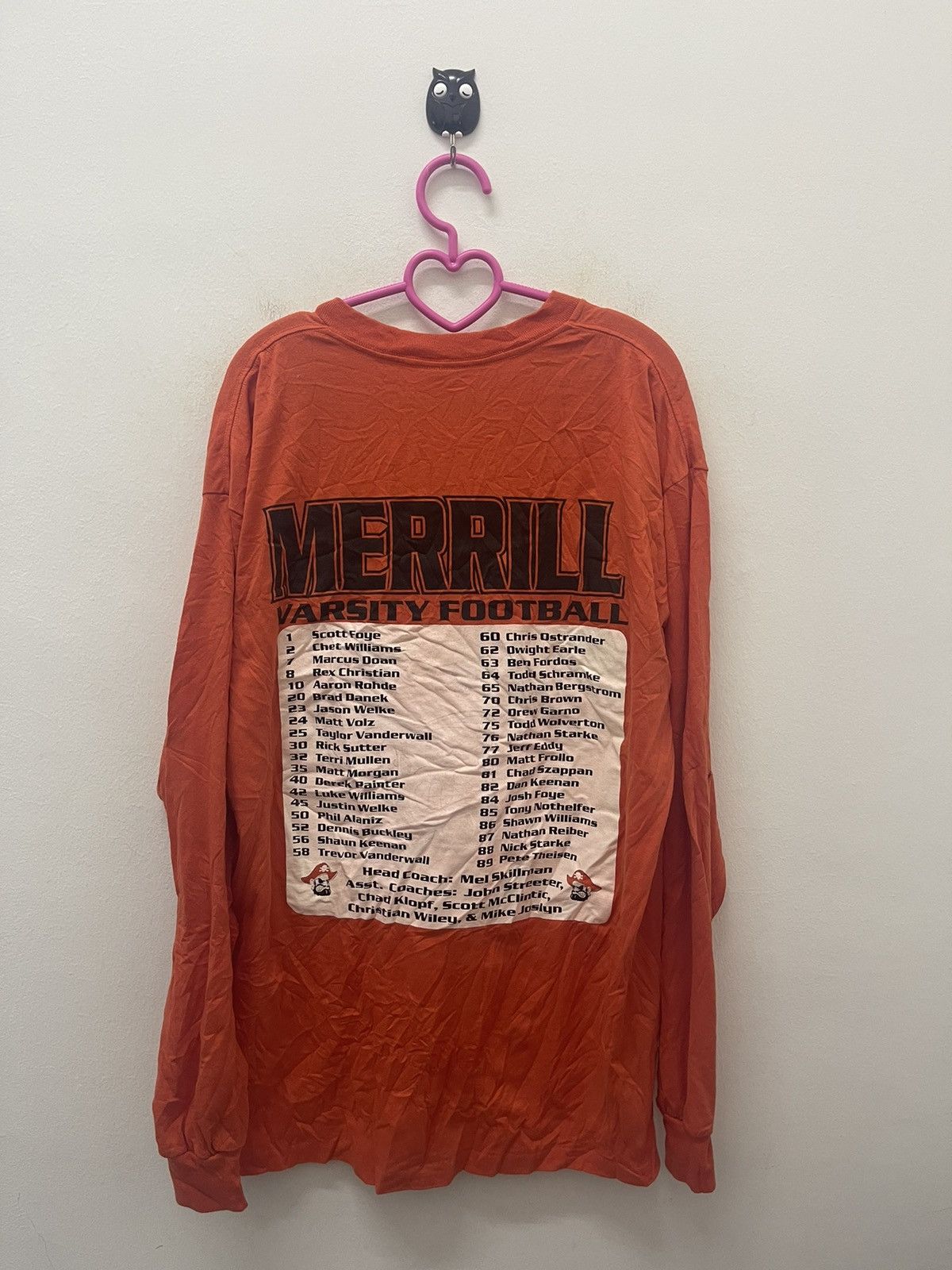 NFL Rare Vintage MERRILL VANDALS Varsity Football TVC West Champ Size US XL / EU 56 / 4 - 6 Thumbnail
