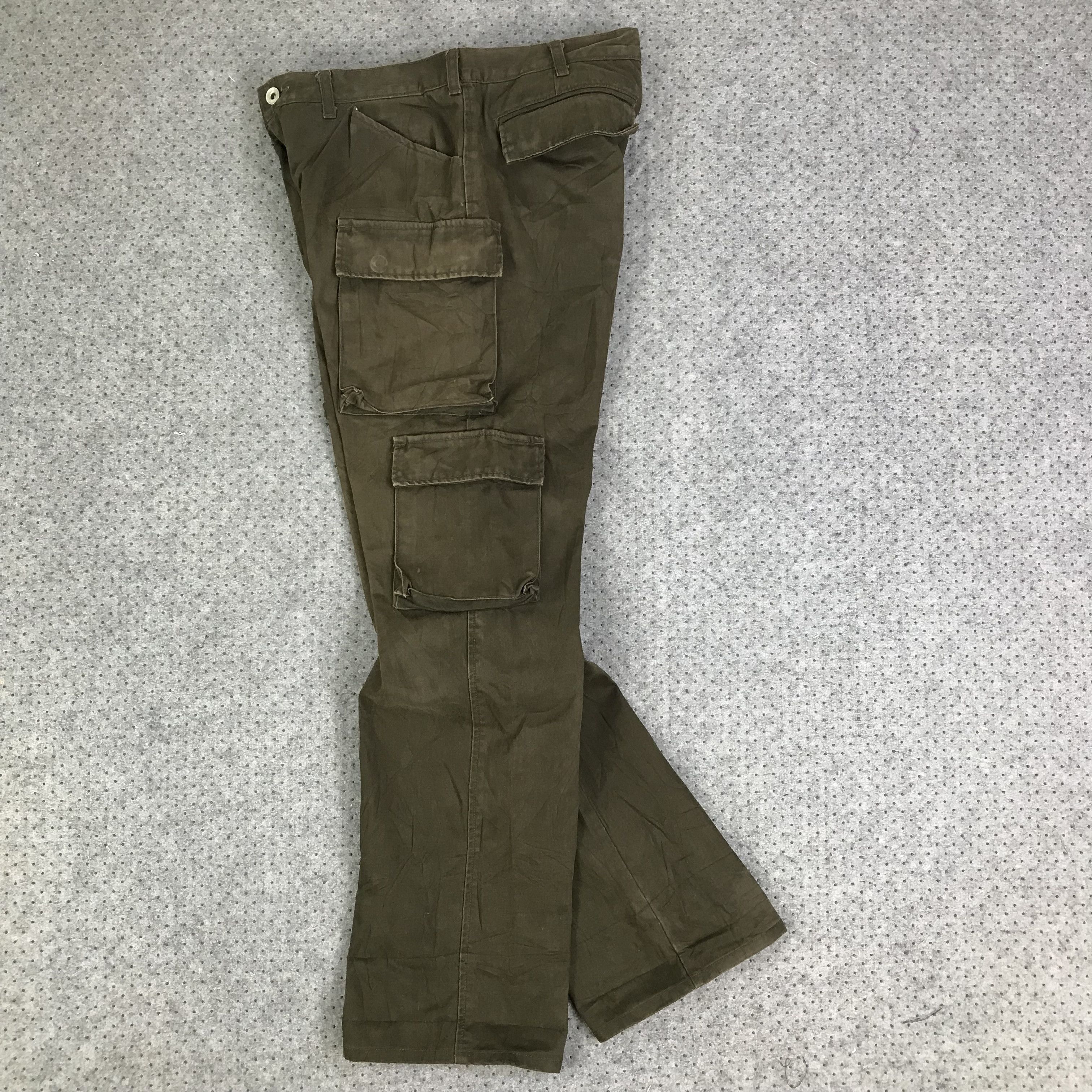 image of Vintage Japanese Studio Oribe Four Cargo Multipocket in Bronze Brown, Men's (Size 32)