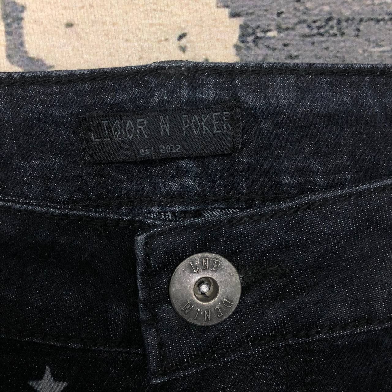 Japanese Brand P517 LIQOUR N POKER USA DENIM Size US 37 - 6 Thumbnail