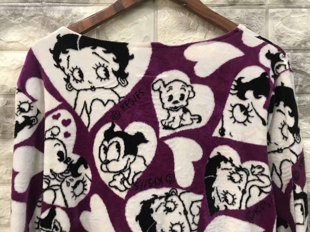 Cartoon Network × Vintage Vintage Betty Boop Fleece Wear Size M / US 6-8 / IT 42-44 - 8 Thumbnail