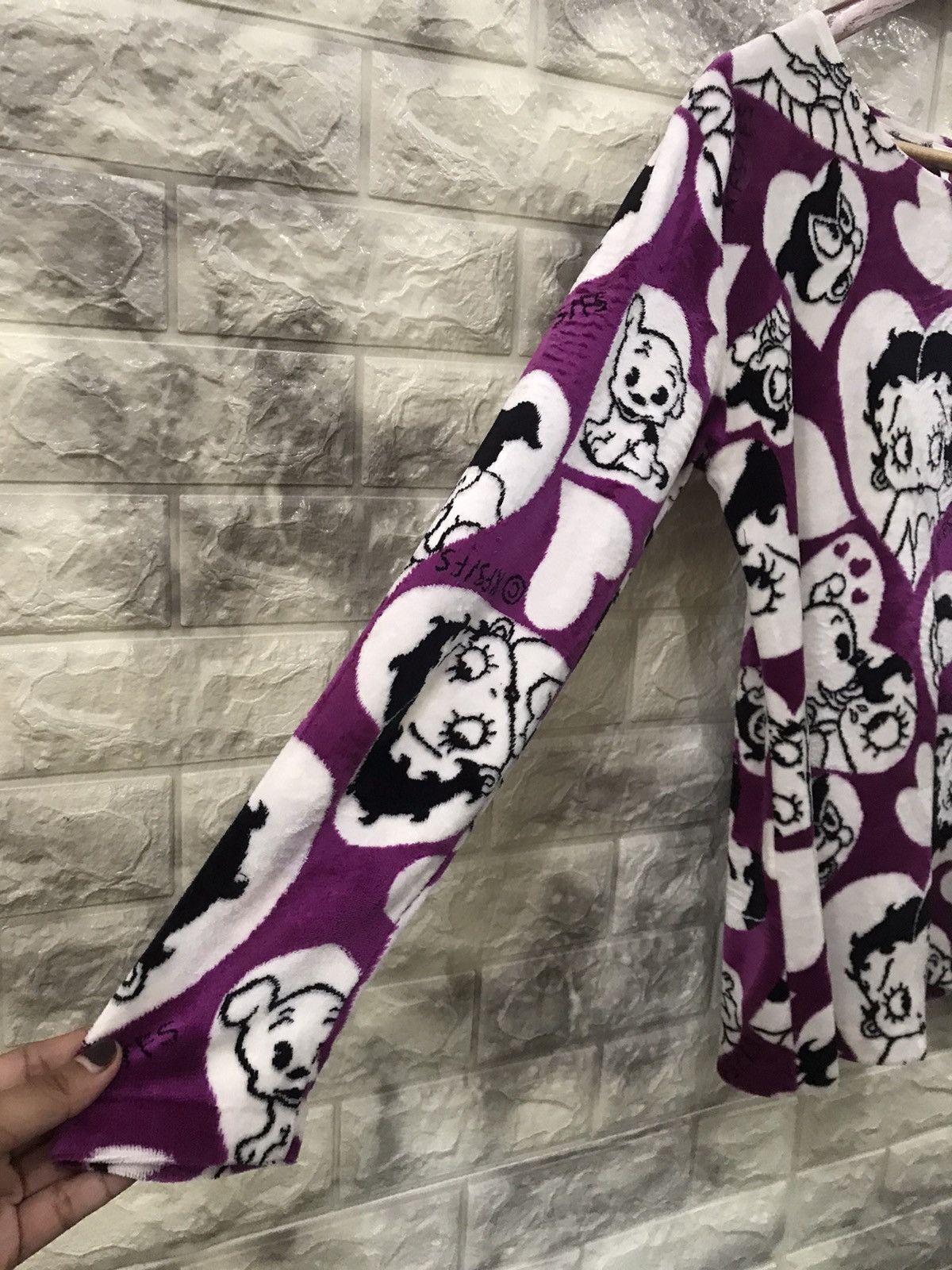 Cartoon Network × Vintage Vintage Betty Boop Fleece Wear Size M / US 6-8 / IT 42-44 - 5 Thumbnail
