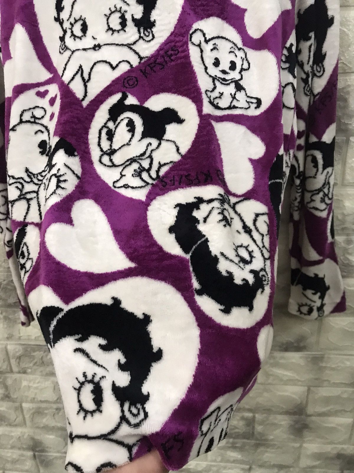 Cartoon Network × Vintage Vintage Betty Boop Fleece Wear Size M / US 6-8 / IT 42-44 - 7 Thumbnail