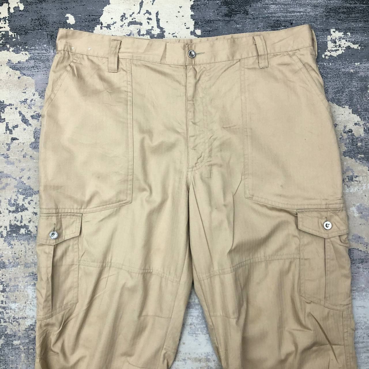 Japanese Brand P516 TOBIRYU JAPAN CARGO PANTS GRIP HEM Size US 36 / EU 52 - 3 Thumbnail