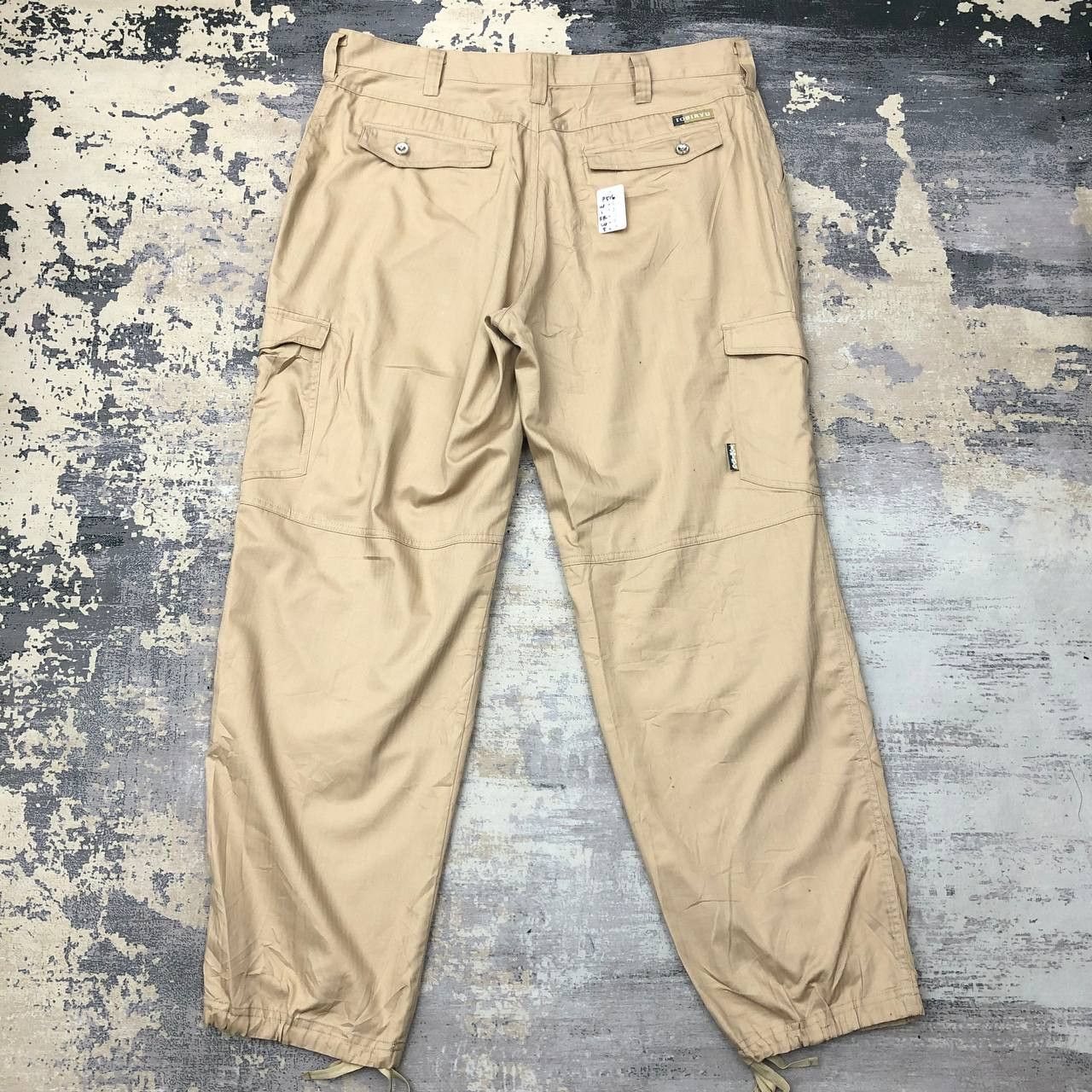 Japanese Brand P516 TOBIRYU JAPAN CARGO PANTS GRIP HEM Size US 36 / EU 52 - 2 Thumbnail