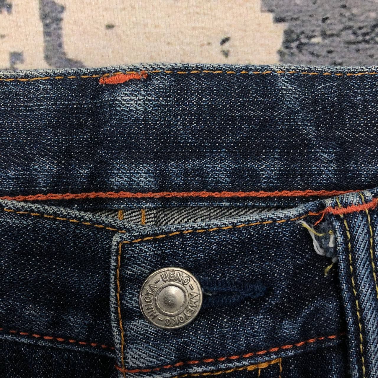 Burgus Plus P513 BURGUS PLUS X HINOYA DISTRESSED DENIM Size US 30 / EU 46 - 9 Thumbnail