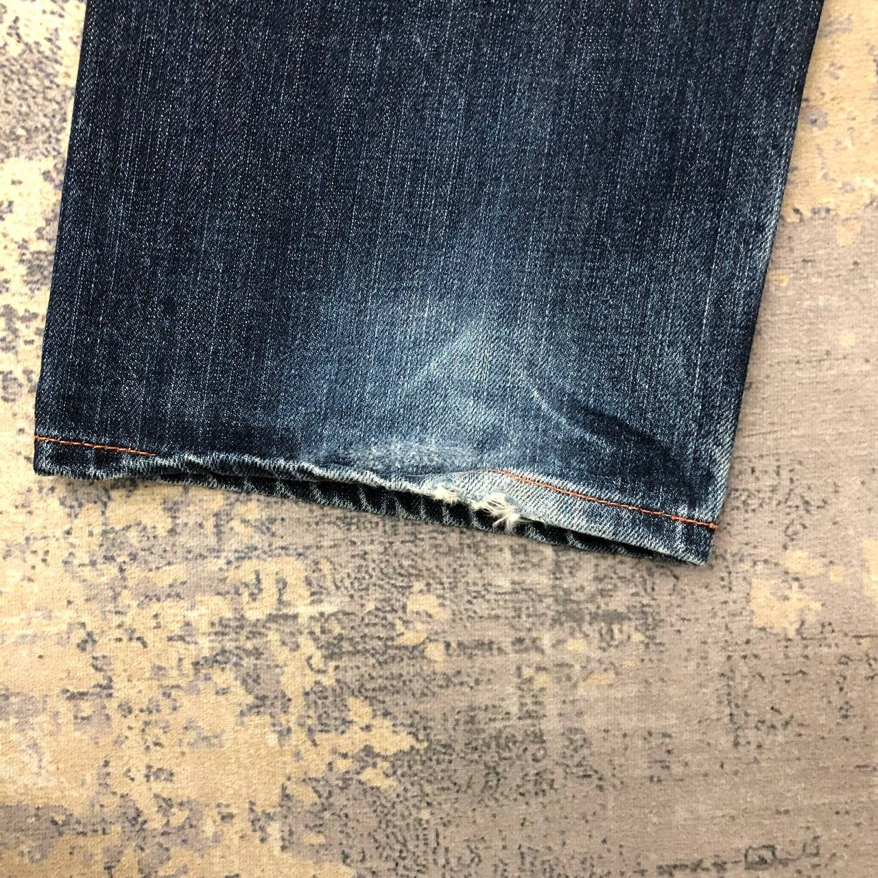 Burgus Plus P513 BURGUS PLUS X HINOYA DISTRESSED DENIM Size US 30 / EU 46 - 8 Thumbnail