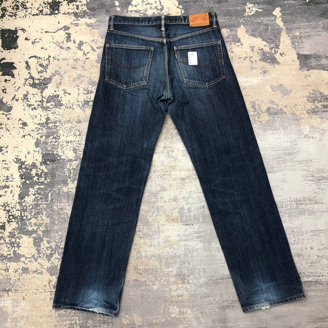 Burgus Plus P513 BURGUS PLUS X HINOYA DISTRESSED DENIM Size US 30 / EU 46 - 2 Thumbnail