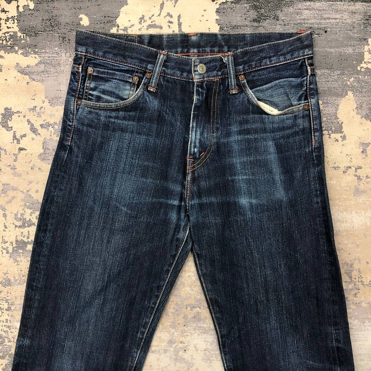 Burgus Plus P513 BURGUS PLUS X HINOYA DISTRESSED DENIM Size US 30 / EU 46 - 3 Thumbnail