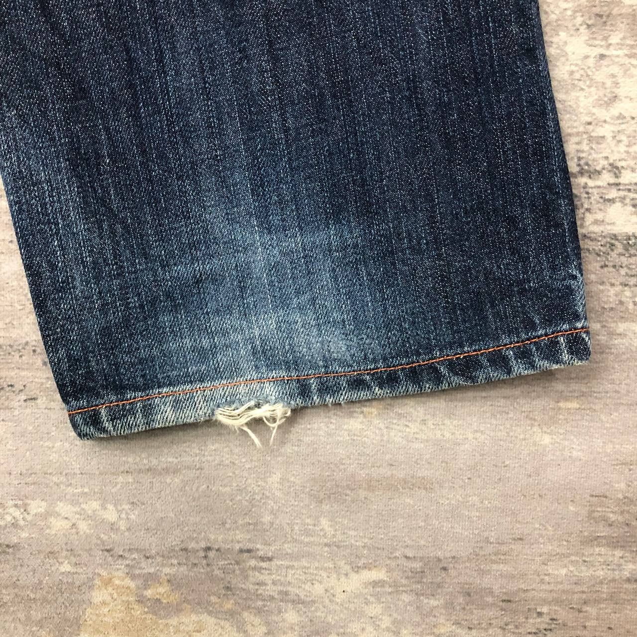 Burgus Plus P513 BURGUS PLUS X HINOYA DISTRESSED DENIM Size US 30 / EU 46 - 7 Thumbnail