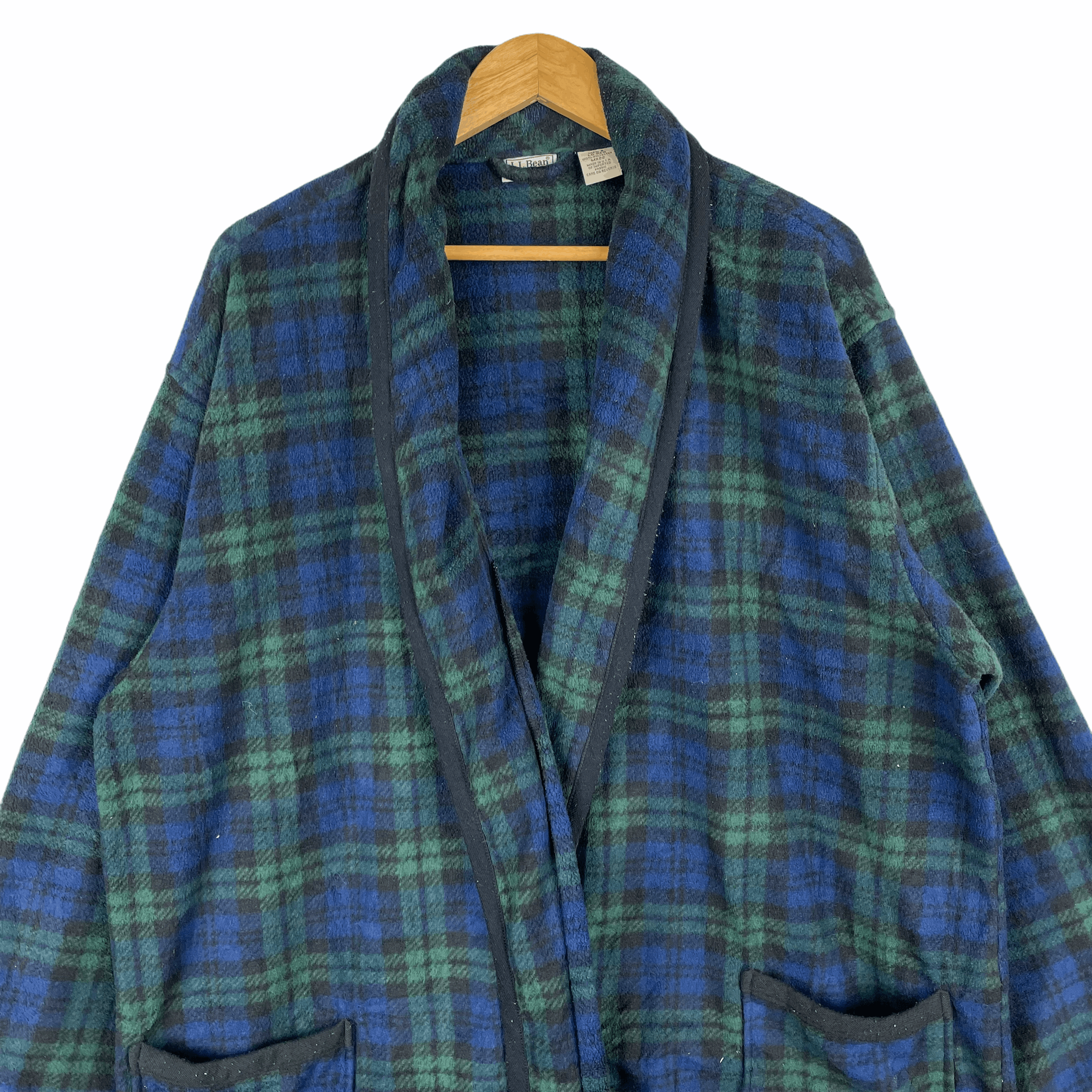 L.L. Bean Vintage LL BEAN USA Tartan Check Robe Large Size Size US L / EU 52-54 / 3 - 2 Thumbnail
