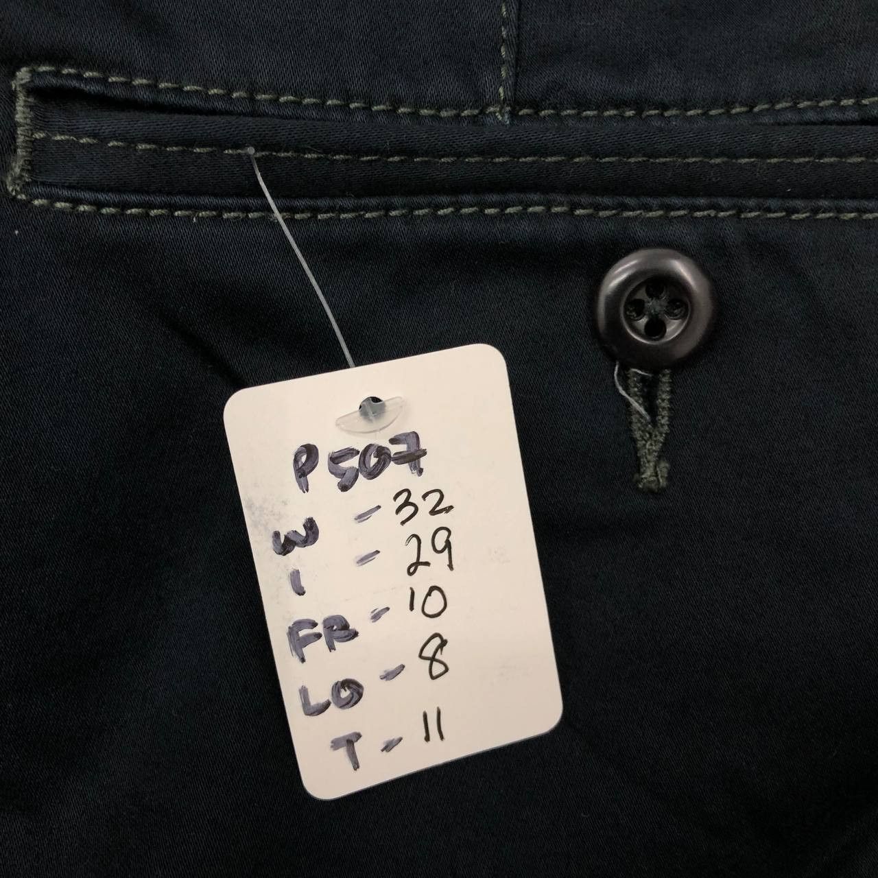 Japanese Brand P507 VINGT-TRIOS JAPAN SLIMFIT CARGO PANTS Size US 32 / EU 48 - 10 Thumbnail