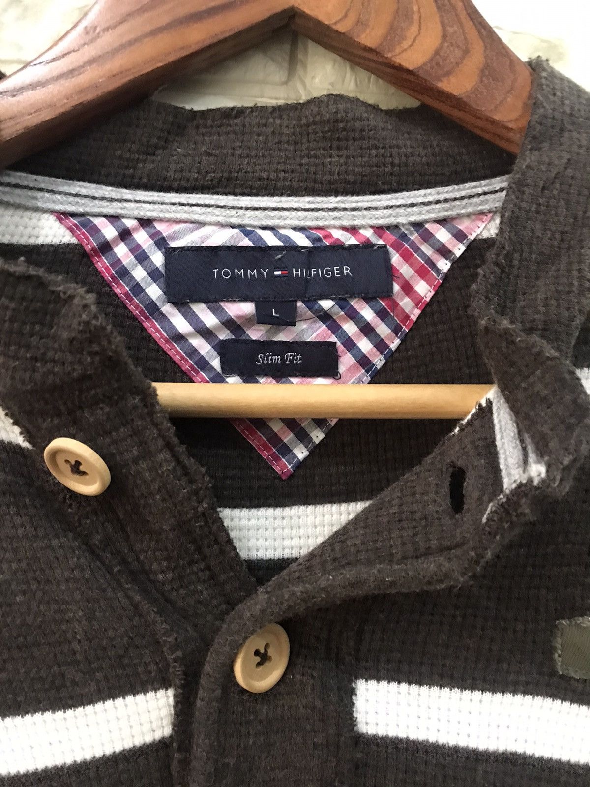 Tommy Hilfiger Tommy Hilfiger Slim Fit Shirt Size US L / EU 52-54 / 3 - 8 Thumbnail